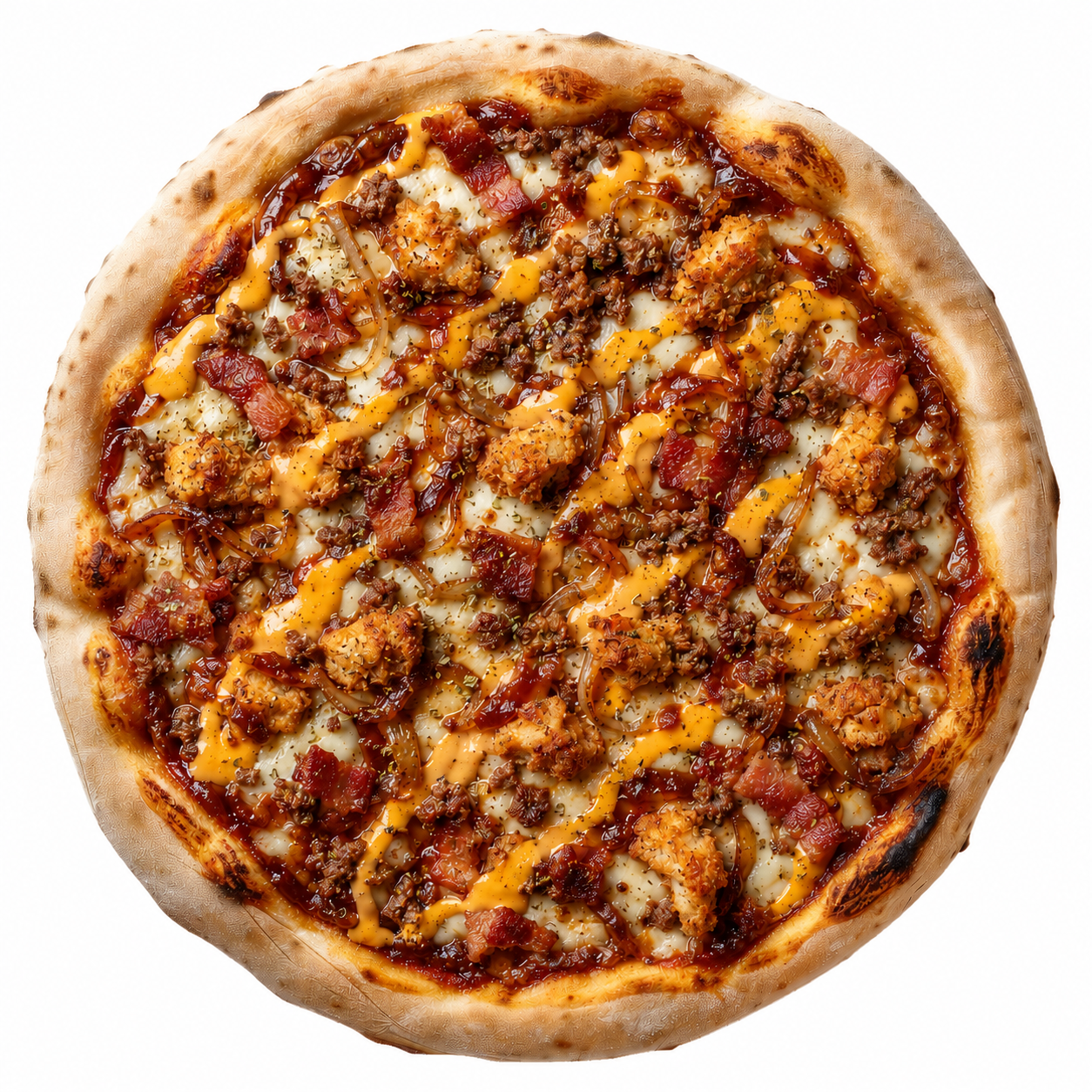 pizza bbq amoregusto almería
